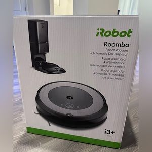 iRobot i3+ Roomba (only used to map room and a test vacuum)